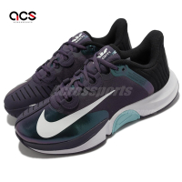 Nike 網球鞋 Zoom GP Turbo HC 女鞋 氣墊 避震 高階球鞋 紫 黑 CK7580524