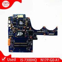 Used DAG35DMBAD0 Laptop Motherboard For HP Pavilion 15-BC Mainboard I5-7300HQ CPU N17P-G0-A1