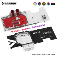 Barrow rtx 3080 Water Block For Colorful iGame RTX 3080 Vulan X OC Full Cover ARGB GPU Cooler Watercooling Custom System