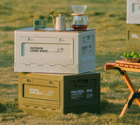 圍爐煮茶折疊收納箱車用儲物箱戶外野營露營神器汽車用品整理箱