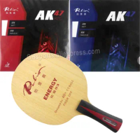 Pro Combo Racket Palio ENERGY03 ENERGY 03 ENERGY-03 Tabble Tennis Blade with Palio AK47 RED and AK47