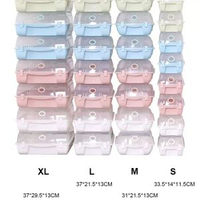 耐奔鞋盒 塑膠簡易加厚透明收納盒 家用防塵靴子球鞋收納鞋盒