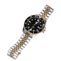 Oyster Diver Steel Strap 22mm for Casio Duro Swordfish MDV106 MDV107 Men's Women Watch Fashion Strap Quick Release Band Connect