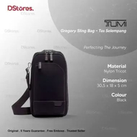 TUM I Tas Selempang Harrison Gregory Sling Bag - Black/Black