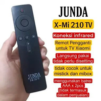 REMOT/REMOTE PENGGANTI UNTUK XIA@MI XIAO*MI SMART TV JUNDA X-MI 210 TV