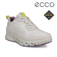 ECCO MULTI-VENT W 翱翔城市戶外防水運動休閒鞋 女鞋 白色/薰衣草紫