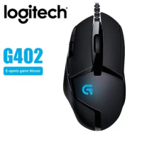 Logitech G402 Wired E-sports Mouse Professional New Lightweight Gaming Computer Peripherals Csgo Redragon Logitech Mouse Gamer .