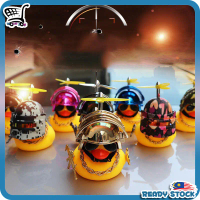 High Quality Duck Helmet with Horn, Necklace, Sunglasses, Adhesive Double Tape Itik Helmet Itik Moto