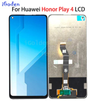 Original For Huawei Honor Play 4 LCD Display Digitizer Touch Screen Assembly +Frame For Huawei Mate 40 Lite LCD Honor Play 4 LCD