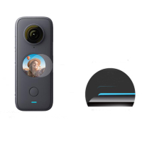 適用於 Insta360 One X2 Sport Insta 360 運動相機的新型鋼化玻璃屏幕保護膜 LCD 屏幕保