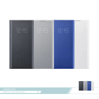 【SAMSUNG 三星】原廠Galaxy Note10+ N975專用 LED皮革翻頁式皮套(公司貨)