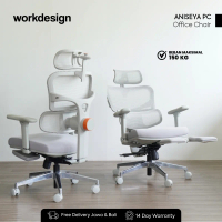 Workdesign Aniseya PC Kursi Kantor / Kursi Kerja Ergonomis dengan Lumbar Support