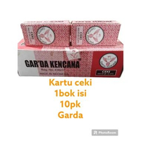 1 pack CEKI GAR'DA KENCANA isi 10pcs cekih. high quality permainan kartu garda kencana tradisional. 