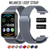 Milanese Loop For Huawei Watch FIT watchbands stainless steel wristband women metal bracelet correa Huawei Watch FIT 2 straps