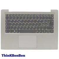 IT Italian Gray Keyboard Upper Case Palmrest Shell Cover For Lenovo Ideapad S130 14 130s 14 14IGM 120s 14 14IAP 5CB0R61445