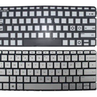 LARHON New Silver UK English Backlit Keyboard For HP Spectre Pro 13 G1