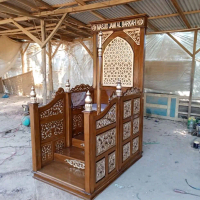 mimbar minimalis podium masjid