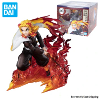 In Stock Original Bandai Figuarts Zero Demon Slayer Rengoku Shinjurou Flame Pillar Figure Anime Model Toy Gift