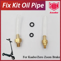 ZERO/KAABO Hydraulic Brake Bleed Kit Oil Pipe For ZOOM Brake System, Mineral Oil Brake, Funnel Set Bike Repair Tool