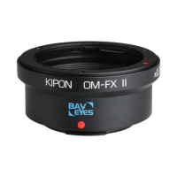 KIPON OM-FX 0.7x | Baveyes Focal Reducer for Olympus OM Lens on Fuji X Mount Camera