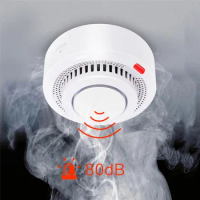 Zigbee Version Graffiti Smoke Sensor Intelligent Smoke Detector Tuya Multi-Function Portable Smoke Alarms
