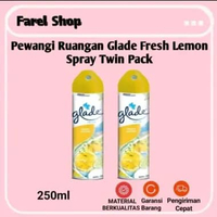 Pewangi Ruangan Glade Fresh Lemon 250Ml Spray Twin Pack