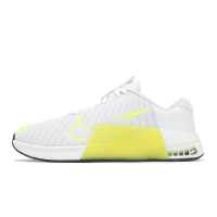 Nike 訓練鞋 Wmns Metcon 9 女鞋 白 黃 緩衝 穩定 多功能 運動鞋 DZ2537-105