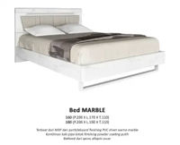 RANJANG SIANTANO BED MARBLE - SET DIVAN SANDARAN TEMPAT TIDUR 180 X 200 CM