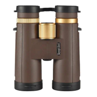 Skyoptikst 10x42 binoculars White Color Waterproof fogproof Nitrogen filled Roof 10X Black for Hunting Bird Watching Travel