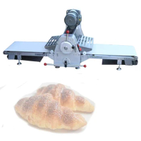 Pastry Making Machine Dough Sheeter Table Top Bakery Machinery Tabletop Automatic Electric Mini Pastry Croissant Dough Sheeter