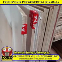 18 MM x 120 CM x 240 CM / NM Triplek Melamin 1 Sisi Permukaan Putih Lembar