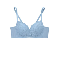 เสื้อชั้นใน (ไม่มีโครง) รุ่น Modern V รหัส SBI1147BL สีฟ้า