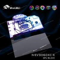 Bykski N-EV3060XC-X,GPU Water Block For EVGA RTX 3060 XC 12GB/EVGA RTX 3060Ti XC Graphics Card Radiator,VGA Watercooler