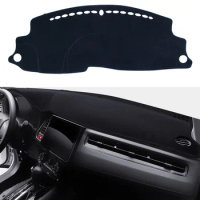 Car Dashboard Mat for Honda Fit Jazz Honda HR-V Vezel 2014-2019 Dash Board Cover Sunshade Pad Mats Rug Carpet Auto Accessories