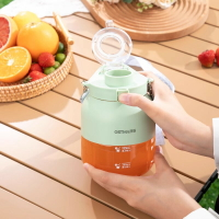 德國OSTMARS榨汁杯家用便攜式電動榨汁機大容量碎冰炸果汁機