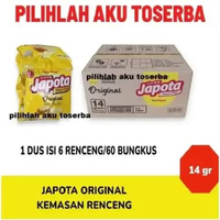 JAPOTA Keripik Kentang Original / Original RENCENG - (HARGA 1 DUS)