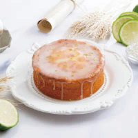 【法布甜】檸檬老奶奶蛋糕6吋+100%法式檸檬塔6入