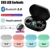 E6S TWS Bluetooth Earphones Wireless bluetooth headset Noise Cancelling Headsets With Microphone Headphones For iPhone Xiaomi