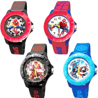 TDL 漫威英雄蜘蛛人鋼鐵人美國隊長兒童錶手錶卡通錶 U9-950(復仇者聯盟)