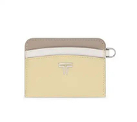 TUMI Belden SLG Card Case - Dompet Kartu - Washed Yellow Colorblock
