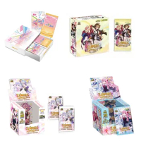 Goddess Story Cards Collection Box Booster Anime Peripheral Character Paper Games Playing Card Toy