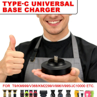 Professional Hair Clipper Trimmer Shaver Universal Type-C Charging Base For T9 KM-999 2299 V-368 996