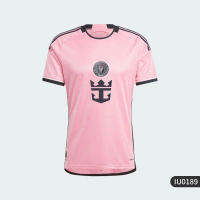 เสื้อเจอร์ซีย์ผู้ชาย Miami แขนสั้น ระบายอากาศได้ดี