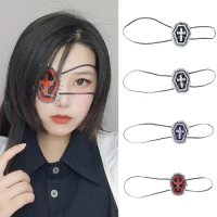 Single Eye Mask Comfortable Eye Patches Blindfold Adjustable Eye Props Cosplays Theme Party Funny Clothing Accessories H7EF