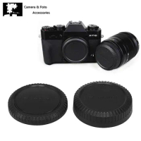 X Mount Camera Body Cap &amp; Rear Lens Cap Set For Fujifilm X-S20 X-T5 X-T4 X-T3 X-T2 X-T1 X-T30 II X-T20 X-T10 X-E4 X-E3 X-E2 X-E1