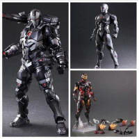 Hot Toys High Quality Hand Made Avenge Alliance Iron Man Red Grey 2nd Generation War Machine Marvel Hand Made Resin Model