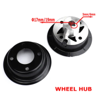 Diameter 17mm/19mm Wheel Hub Fit For 2.50/2.80-4 Tire Rim for Electric Wheel Scooter Bike Mini ATV Motorcycles accessoires