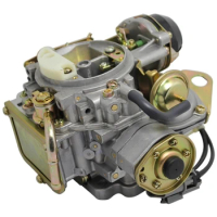 1 Piece Carburetor Silver Aluminum Alloy For Nissan 720 Pickup 2.4L Z24 Engine Datsun Truck Carb