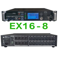 ShennDare EX16-8 Professional Rack-mounted Digital Audio Mixer 18 Channel Mixing Console For Stage Performance Audio Expansion