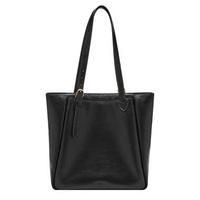 Fossil Evie Leather Tote Black Tas Wanita ZB11210-001